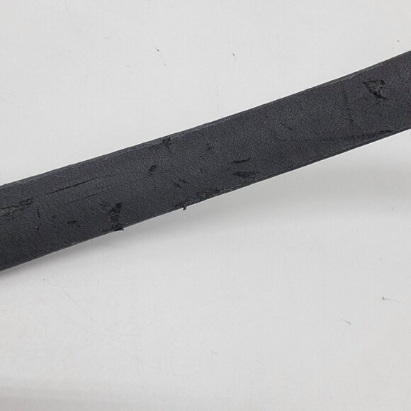 WORTHINGTON BELT BLACK GOLD TONE BUCKLE SZ M SKINNY BELT 34‎ NWT Vintage Classic - Picture 5 of 8